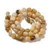Natural Topaz Jade Beads Strands G-B078-D28-01-3