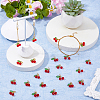 50Pcs Acrylic Pendant PALLOY-HS00018-5