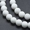Natural Mashan Jade Beads Strands G-K245-01J-4mm-5