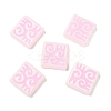 Dyed & Heated Baking Paint Glass Beads LAMP-D004-03F-1