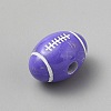 Opaque Acrylic European Beads SACR-CJC0001-34C-2
