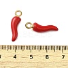 Alloy Enamel Pendants ENAM-Q507-14G-3
