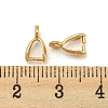 Rack Plating Brass Ice Pick Pinch Bails X-KK-Z030-05B-G-01-3