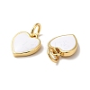Rack Plating Brass Enamel Pendants KK-H431-14G-3
