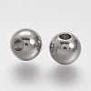 304 Stainless Steel Beads STAS-P104-09P-2
