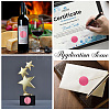 2 Rolls Paper Self-Adhesive Serrated Edge Awards Blank Stickers DIY-CP0012-59-4
