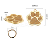 Alloy Enamel Pendants PALLOY-CJ0001-66-RS-2