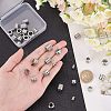 32Pcs 8 Style 201 Stainless Steel Beads STAS-UN0025-11-2