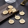 Tibetan Style Alloy Pendants TIBE-S301-015MG-NR-4
