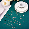 DIY 304 Stainless Steel Figaro Chain Necklaces Bracelet Making Kit DIY-TA0009-99-4