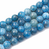 Natural Apatite Beads Strands G-S333-6mm-012-1