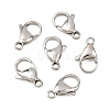 Tarnish Resistant 316 Surgical Stainless Steel Lobster Claw Clasps STAS-316-FL15A-1