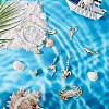 20Pcs 10 Styles Tibetan Style Alloy Pendants TIBEP-UN0001-25G-4
