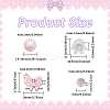 DIY Glass Flower Bracelets Making Kits DIY-SC0027-62-3