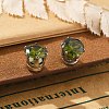 Cubic Zirconia Clip-on Earrings EJEW-L100-01P-08-1