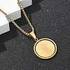 201 Stainless Steel Pendant Necklaces LS-NJEW-Z058-01G-2