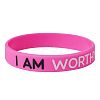 Silicone Wristbands Bracelets BJEW-TW0001-20-01-1