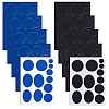 10Pcs 2 Colors Nylon Repair Patches AJEW-OC0013-95-1