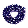Electroplate Glass Beads Strands LS-EGLA-A044-T8mm-B06-3