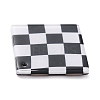 Checkerboard Style Rhombus Acrylic Pendants OACR-G008-01A-2