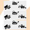 Waterproof PVC Self Adhesive Stickers STIC-WH20010-10-7