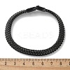 304 Stainless Steel Wheat Chain Bracelets for Women Men STAS-N117-02EB-5