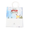 Christmas Theme Kraft Paper Bags ABAG-H104-D07-6
