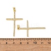 Brass Micro Pave Cubic Zirconia Pendants KK-D426-24B-G-3