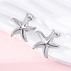 304 Stainless Steel Stud Earrings for Women EJEW-K306-12P-3