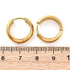 316 Surgical Stainless Steel Hoop Earrings for Women EJEW-G429-01B-G-5