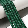 Synthetic Malachite Beads Strands G-K368-A02-01-2