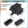 Foldable Paper Gift Packaging Drawer Boxes CON-WH0816-008C-2