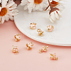 12Pcs Brass Enamel Charms KK-ME0002-91-5