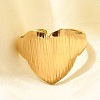 304 Stainless Steel Open Cuff Rings for Women LS-STAS-Z108-05G-05-1