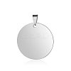 Anti-Tarnish 304 Stainless Steel Pendants STAS-I311-05C-P-1
