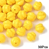 30Pcs Opaque Acrylic Beads OACR-YW0003-87B-1