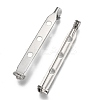 Tarnish Resistant 304 Stainless Steel Brooch Findings Sets LS-STAS-G137-52P-01-1