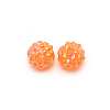 Opaque Acrylic Waxberry Beads OACR-CJC0006-01G-1