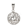 Non-Tarnish 304 Stainless Steel Pendants STAS-B053-23P-1