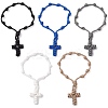 Polyester & Spandex Cord Bracelets BJEW-JB11398-1