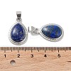 Natural Lapis Lazuli Pendants G-M405-05P-03-2