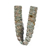 Assembled Natural Shoushan Stone/Larderite Beads Strands G-L604-F02-01-3