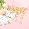 50Pcs Transparent Acrylic Pendants PALLOY-FS00043-04-9