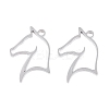 Non-Tarnish 201 Stainless Steel Pendants X-STAS-T063-167P-1