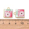 Printed Alloy Pendants AL-CBA7256-17B-G-2