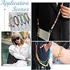 700Pcs 7 Color Acrylic Linking Rings SACR-FH0001-05-7