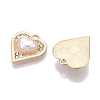 Rack Plating Alloy Rhinestone Pendants FIND-N005-19E-2