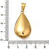 304 Stainless Steel Pendants STAS-H200-12G-02-3