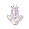 6Pcs Acrylic Beads Pendants PALLOY-JF03023-3