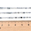 Natura Blue Rutilated Quartz Beads Strands GG-CBA3921-A05-2mm-4